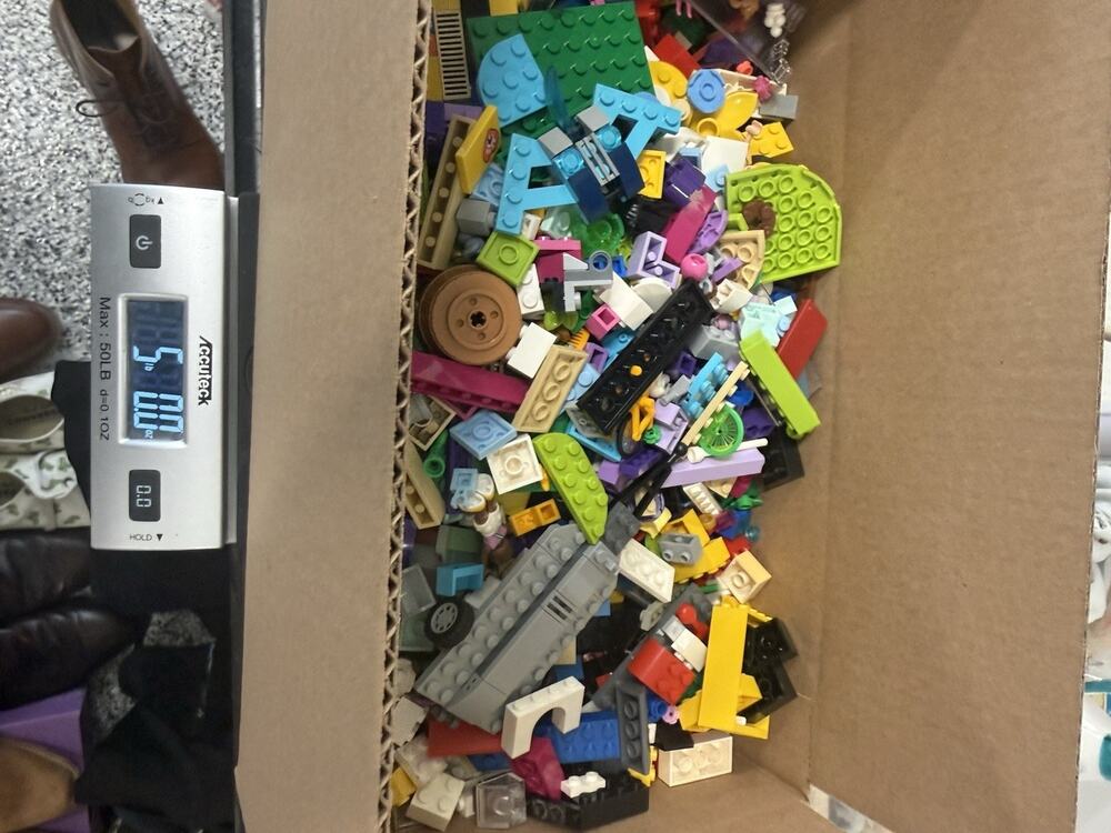 LEGO 5 Pounds lbs Random Parts Pieces Blocks Bulk Lot